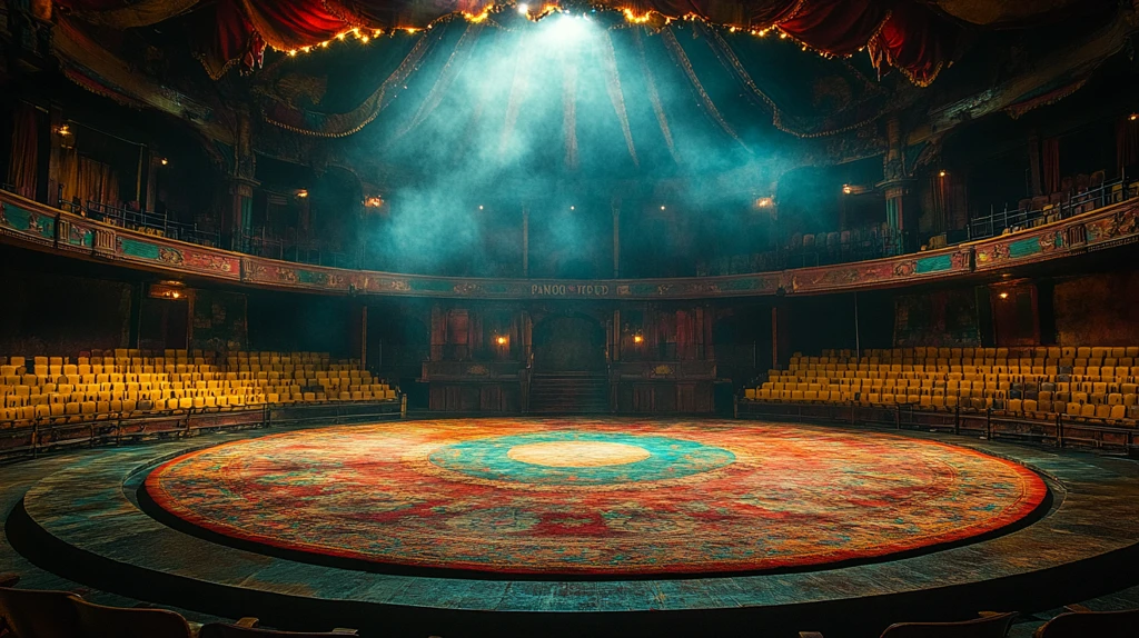 空荡马戏团舞台