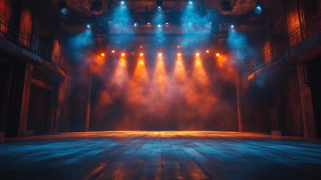 空舞台基础灯光