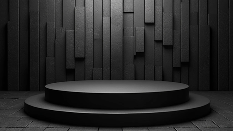黑色舞台背景产品展示