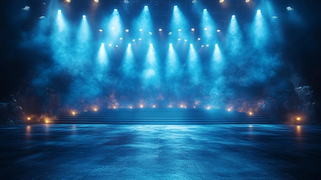 偶像演唱会舞台灯光