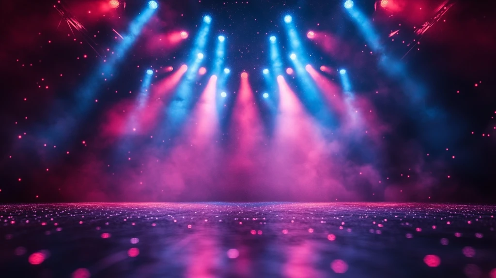 偶像演唱会舞台灯光