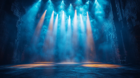 偶像演唱会舞台灯光