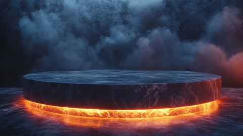 产品展示圆形讲台