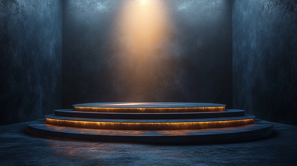 舞台中央聚光灯