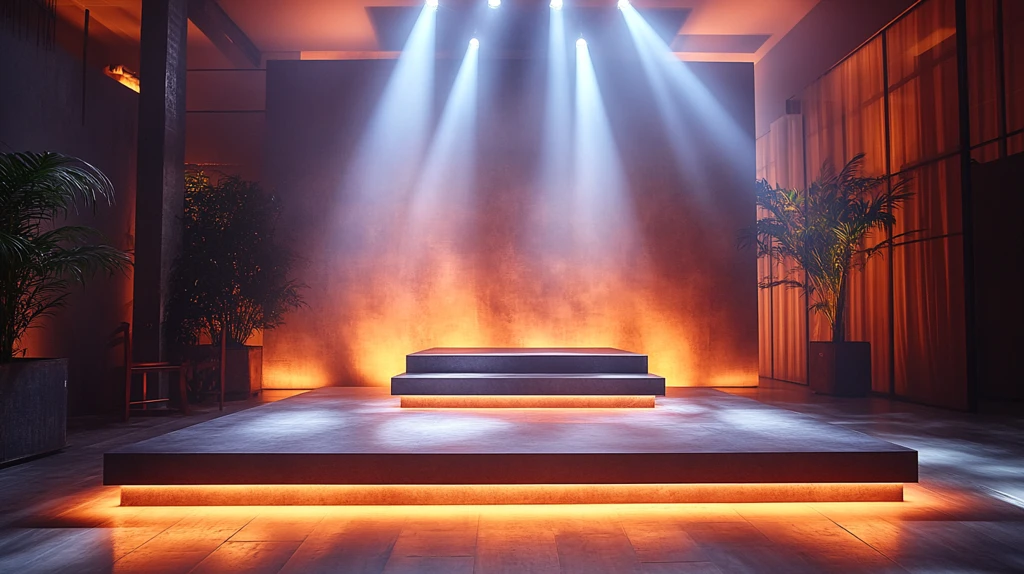 舞台连接LED灯带