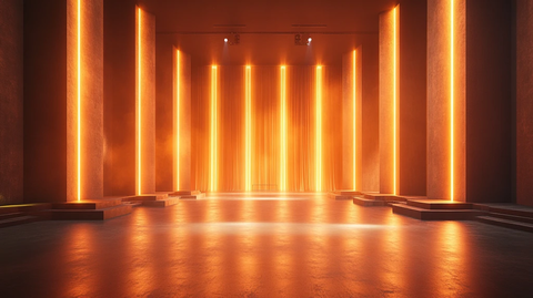 简单照明舞台材料