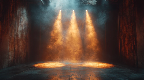 简单照明舞台材料