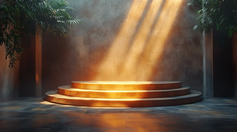 简单照明舞台材料