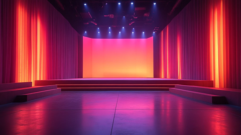 诺基亚小型发布会舞台设计