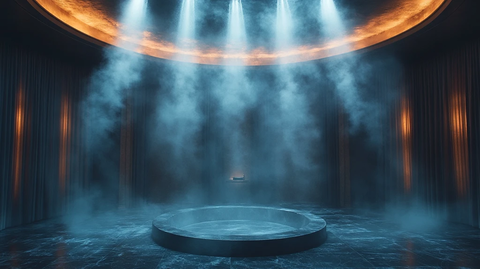 剧院布景詹姆斯邦德房间天花板雾灯