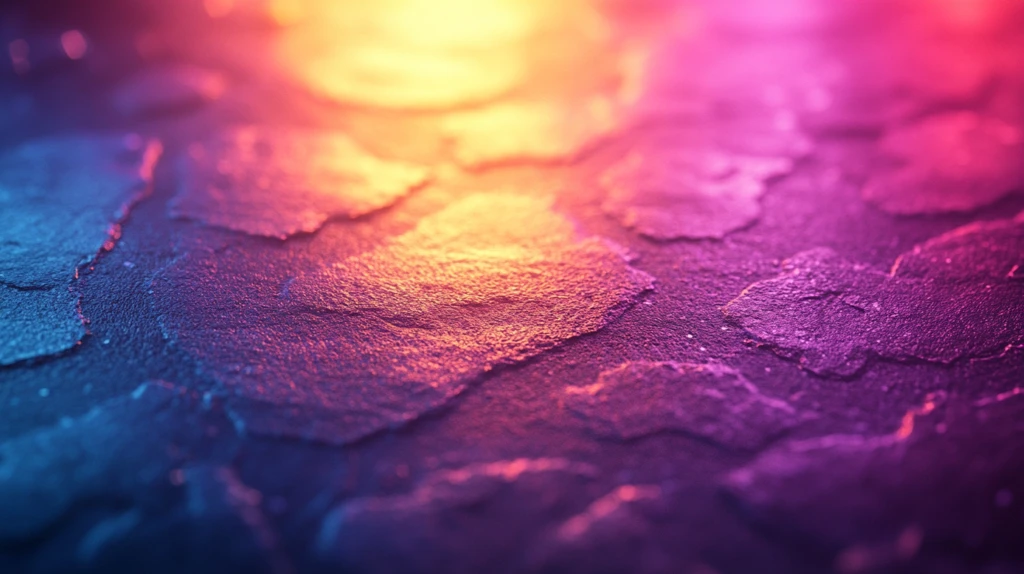 深紫蓝黄渐变背景