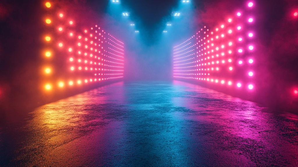 舞台背景灯光秀