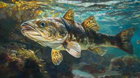 深底上的石斑鱼