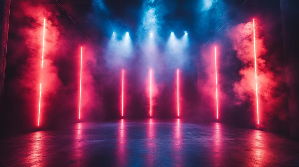 无人舞台灯光秀