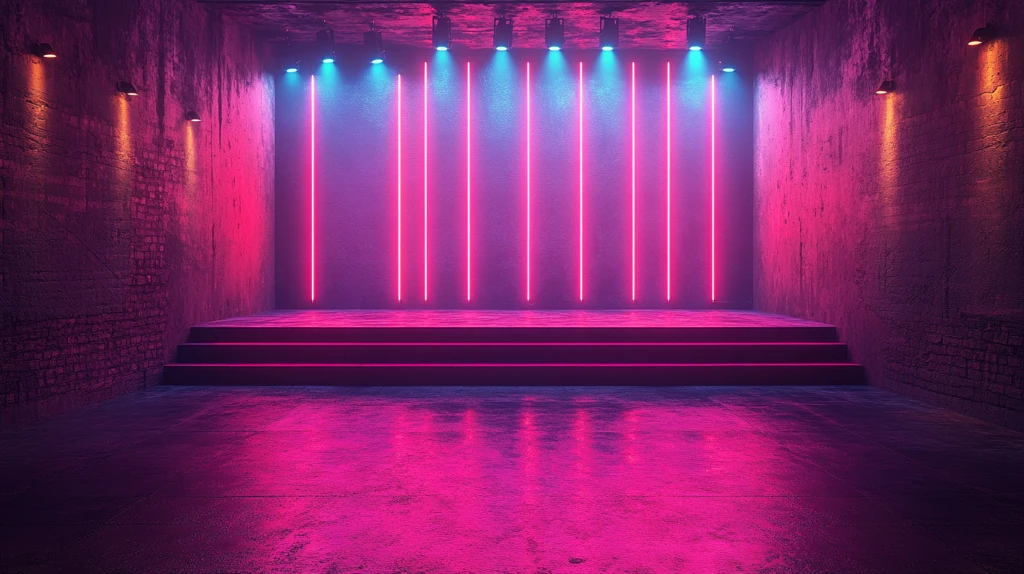 夜店舞台灯光幕布