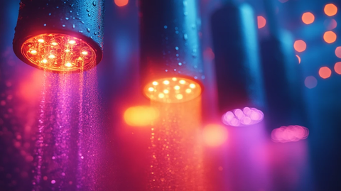 彩色聚光灯效果