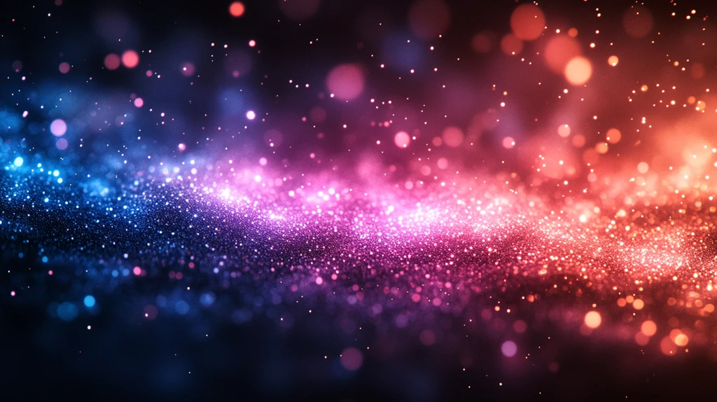 抖音粉蓝光点背景