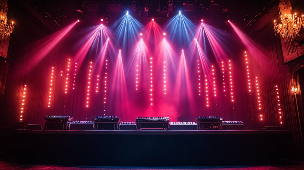 舞台灯光设备展示