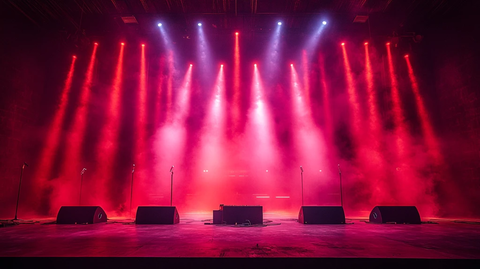 舞台激光雾效表演