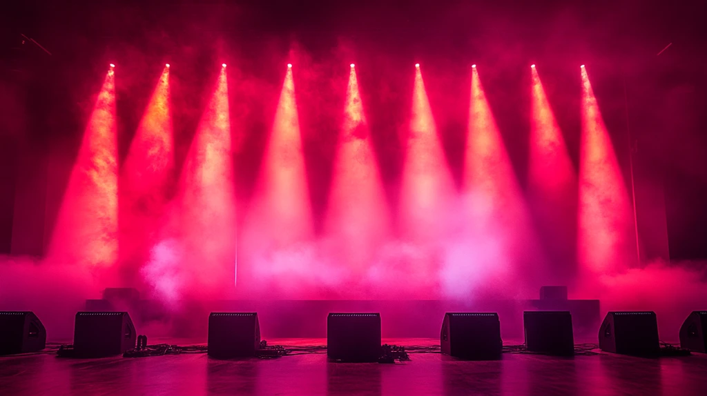 舞台激光雾效表演