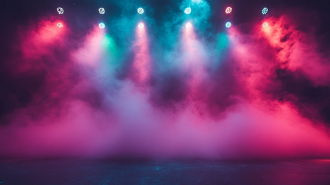 演唱会夜光雾影