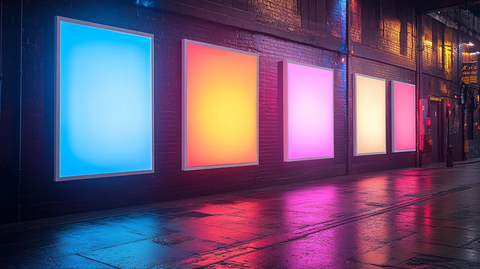 空白海报框现代风格