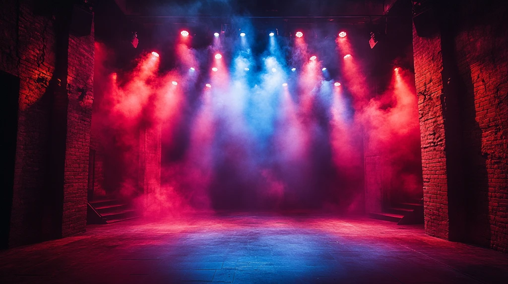 音乐剧舞台灯光