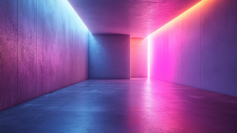 紫色蓝色渐变光背景