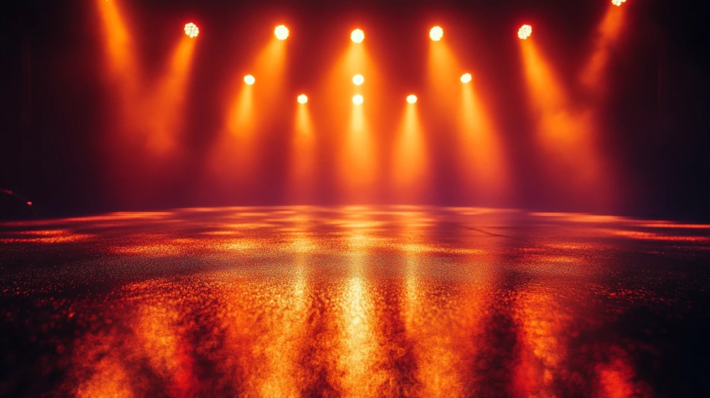 舞台灯光背景