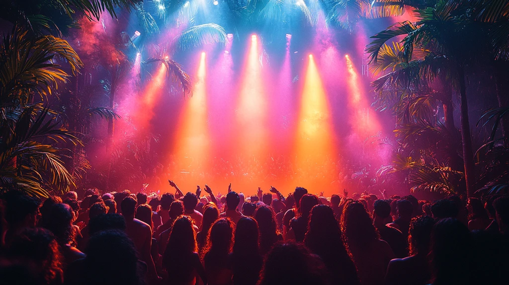 热带派对灯光舞蹈