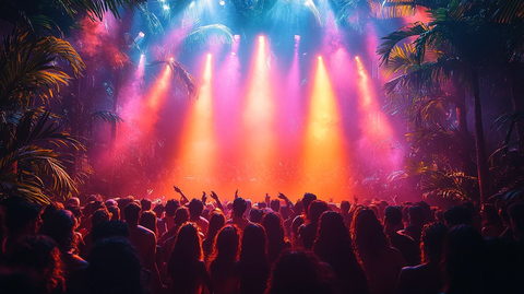 热带派对灯光舞蹈