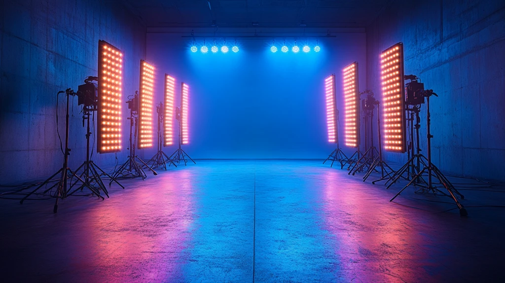 皇家蓝黄光背景