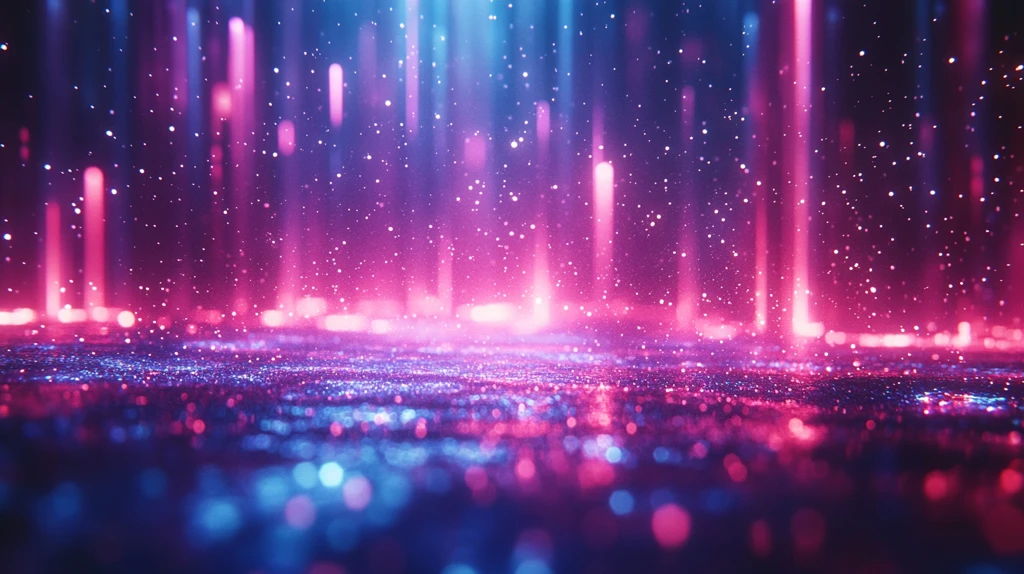 未来舞台灯光秀