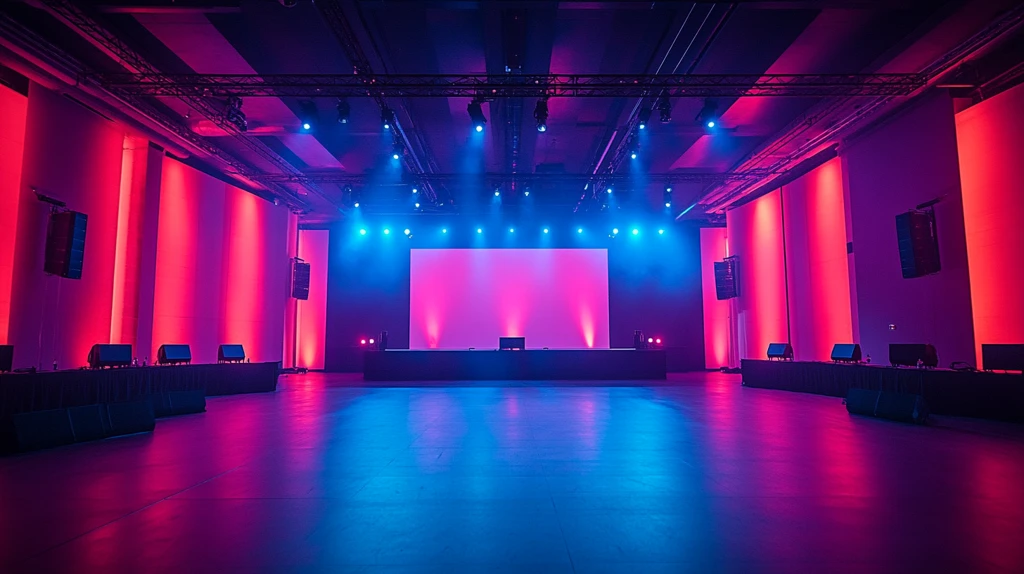 舞台屏幕与音响设备