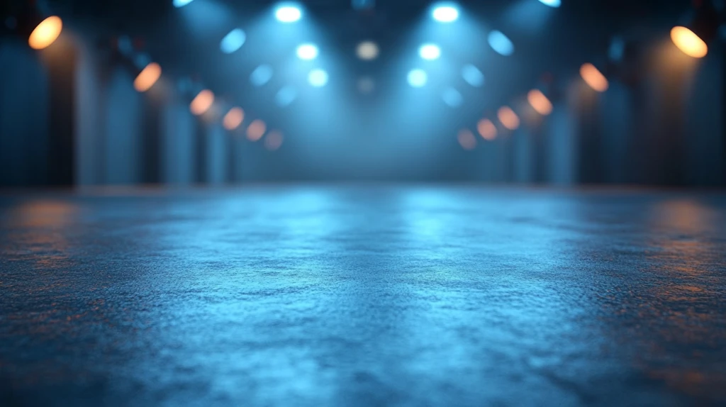 模糊背景技术灯光