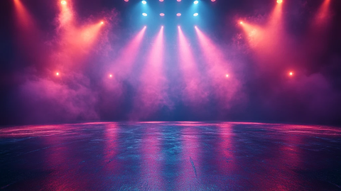 演唱会舞台近景