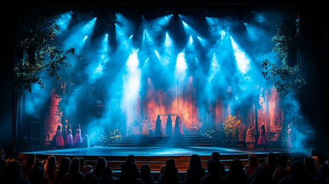 儿童舞台灯光秀