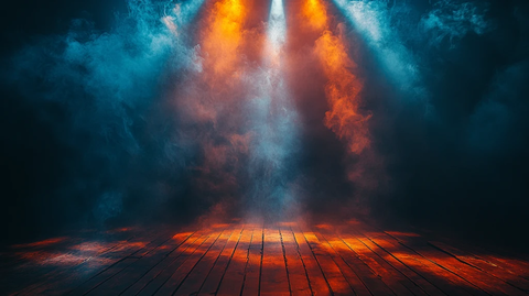 舞台烟雾与灯光