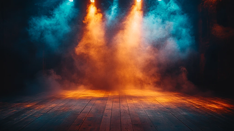 舞台烟雾与灯光