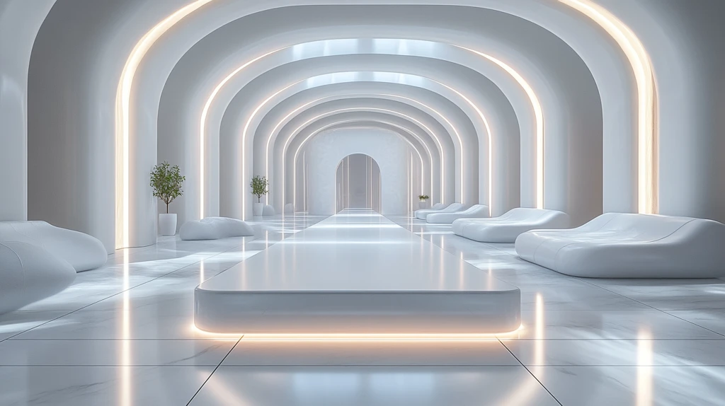 未来感产品展示空间