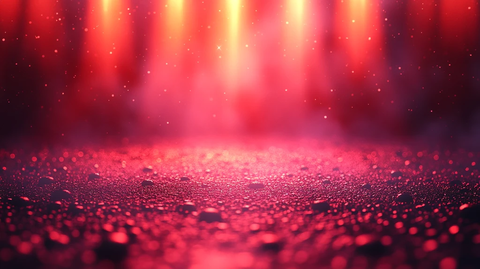 红圈背景灯光音乐会