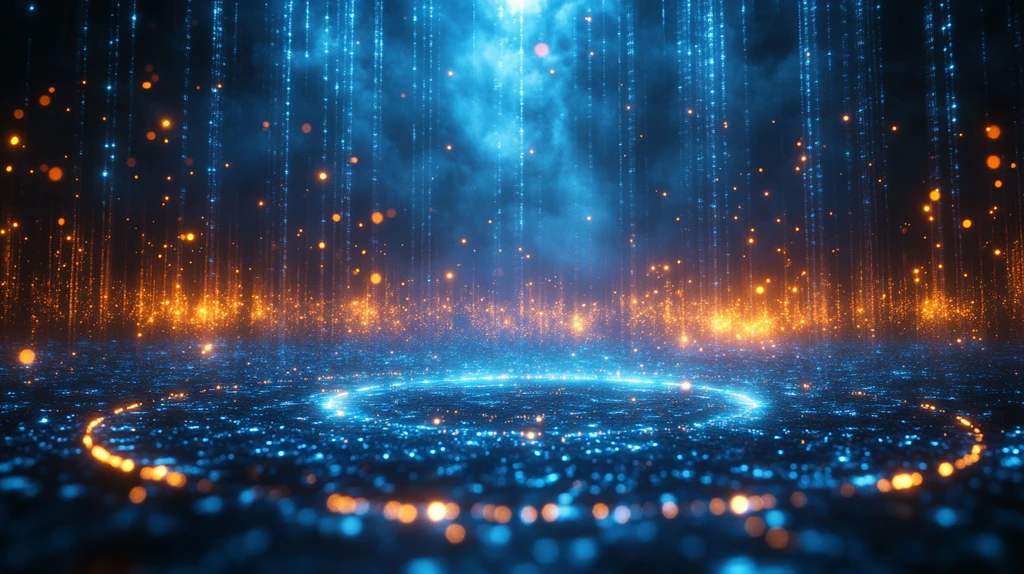 蓝光激光光束背景