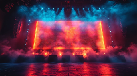 透明LED屏幕音乐会