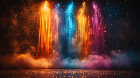 五色灯光舞台颁奖典礼