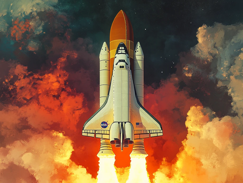 飞船火箭壁纸
