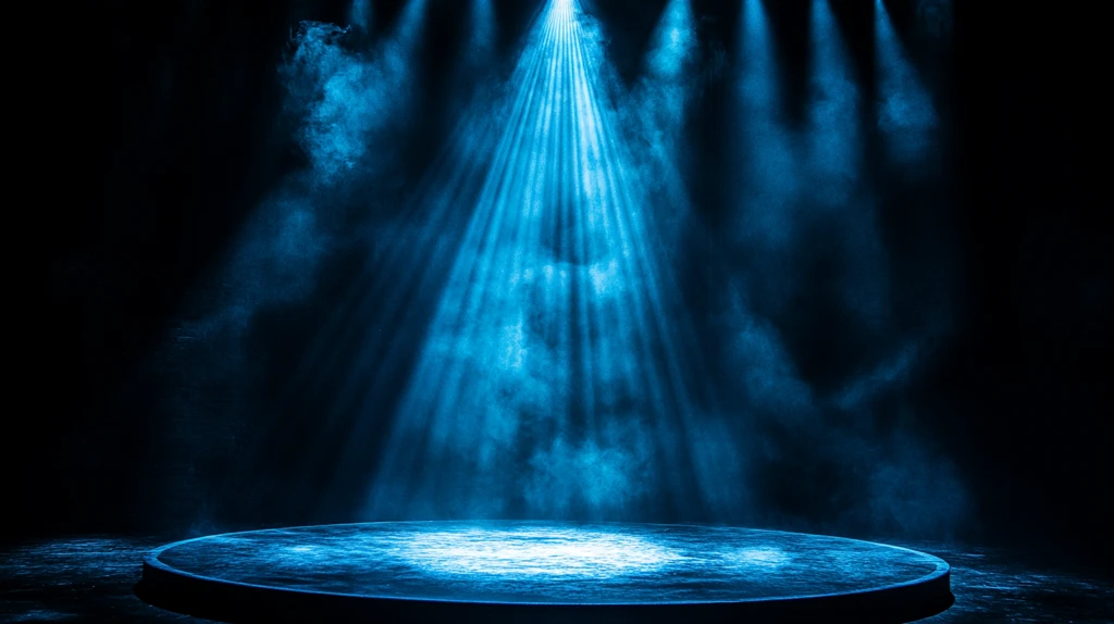 舞台中心聚光灯