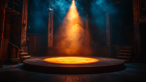 舞台中心聚光灯