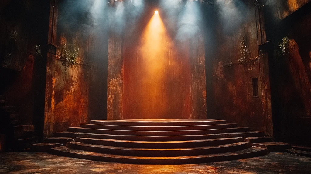 舞台中心聚光灯