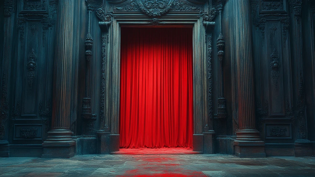 红幕拉开舞台