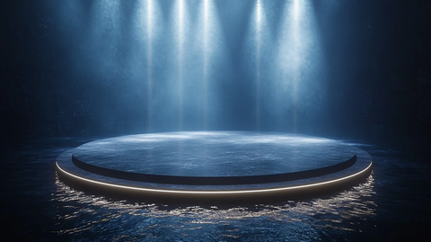 圆形舞台环形桁架灯光